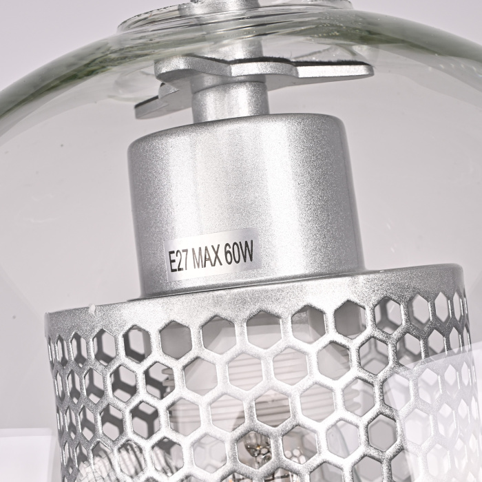 Подвесной светильник CATCH silver D24 ImperiumLoft