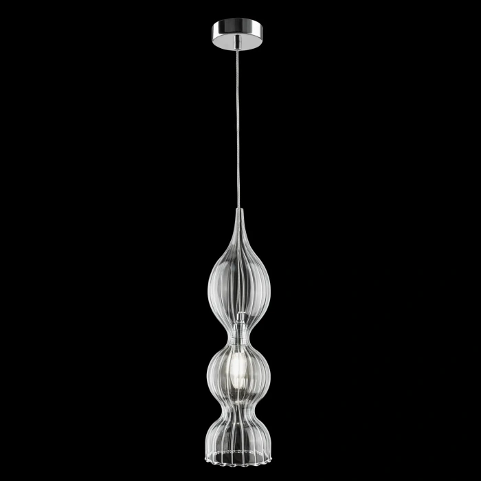 Светильник подвесной Crystal Lux IRIS SP1 B TRANSPARENT