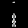 Светильник подвесной Crystal Lux IRIS SP1 B TRANSPARENT