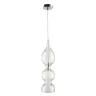 Светильник подвесной Crystal Lux IRIS SP1 B TRANSPARENT