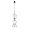Светильник подвесной Crystal Lux IRIS SP1 B TRANSPARENT