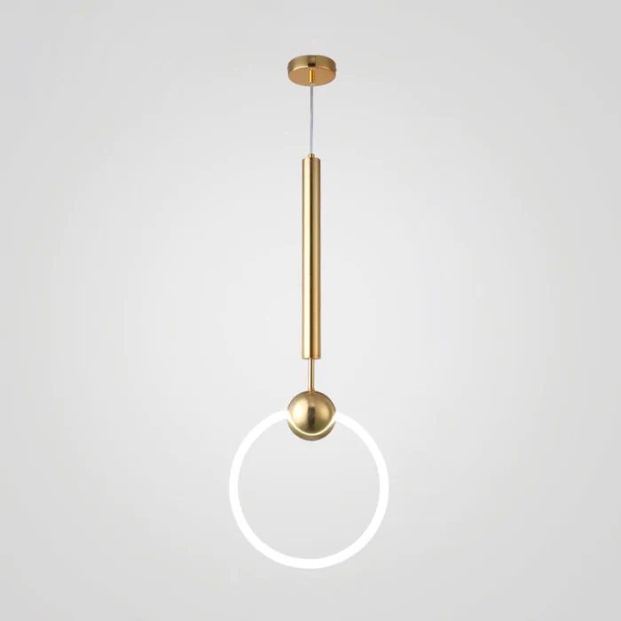 Подвесной светильник RING L D30 Золото ImperiumLoft