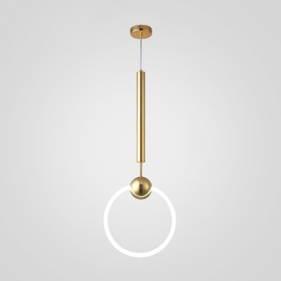 Подвесной светильник RING L D30 Золото ImperiumLoft