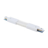 Соединитель гибкий (однофазный) Crystal Lux CLT 0.211 05 WH