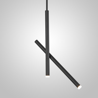 Потолочный светильник GORDIAN Black 10W ImperiumLoft