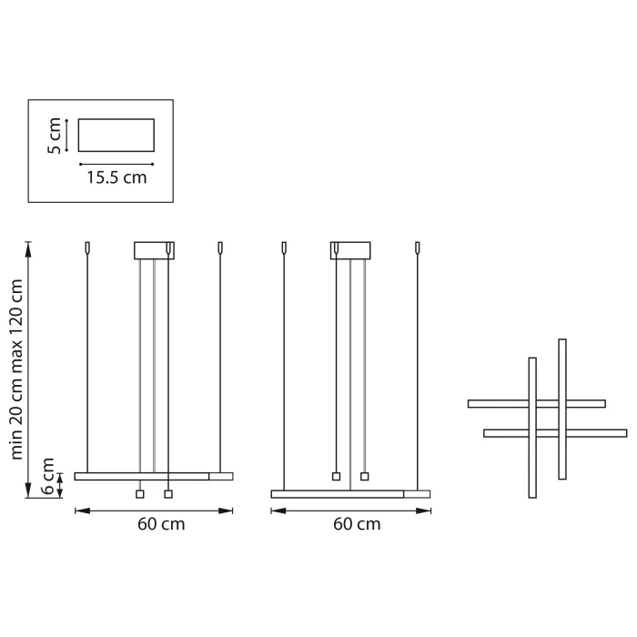 Люстра подвесная Palla Lightstar 739123