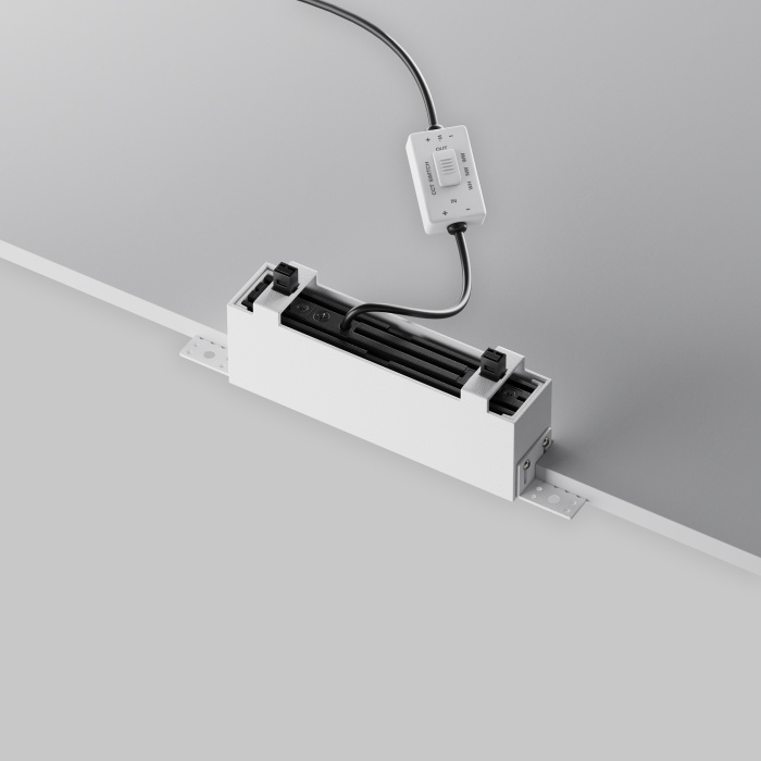 Встраиваемый светильник Maytoni Basis DL066-12W3-6K-TRS-W