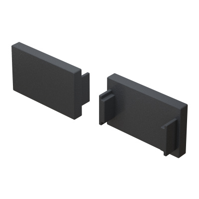 Заглушка для накладного/встраиваемого шинопровода, 2 шт. Maytoni TRA172EC-12B