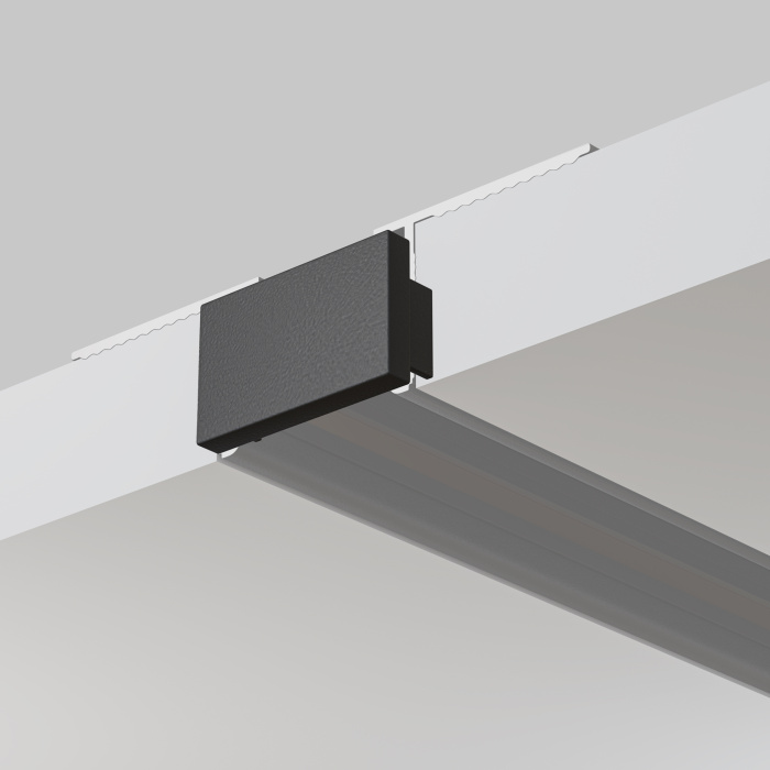 Заглушка для накладного/встраиваемого шинопровода, 2 шт. Maytoni TRA172EC-12B