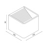 Настенный светильник Ledron LD1100/6W White