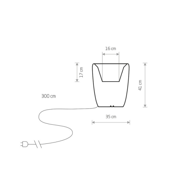 Ландшафтный светильник Nowodvorski Flowerpot 9711