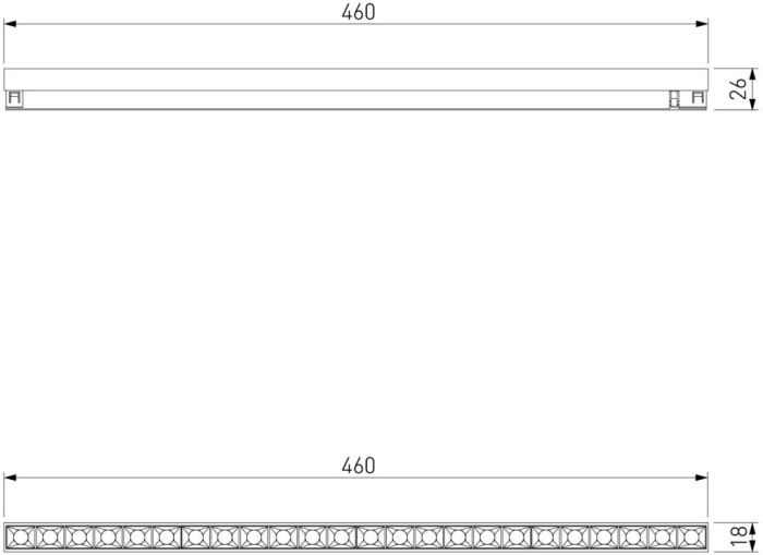 Трековый магнитный светильник Elektrostandard Line magnetic 4690389218750