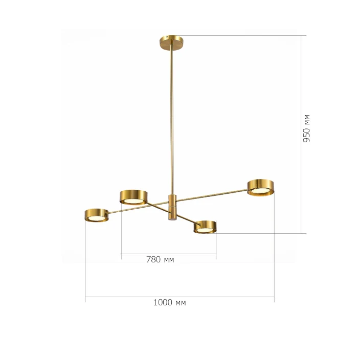 Потолочный светильник ST LUCE VICO SL6504.302.04