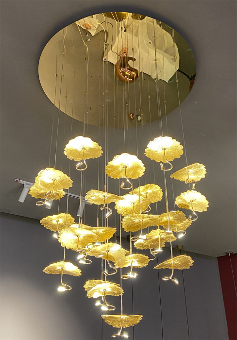 Подвесная люстра Delight Collection 8827 8827P/29 gold