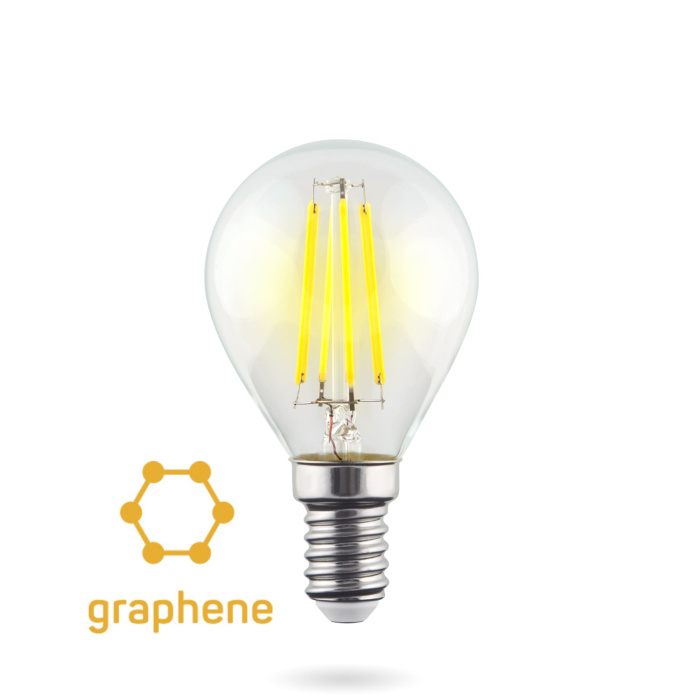 Светодиодная лампа Voltega Globe E14 9W Graphene 7137
