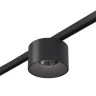 Магнитный трековый светильник Черный LED 1*5W 4000K 350Lm Ra>90 36° IP20 D60xH37 24V ST669.446.05