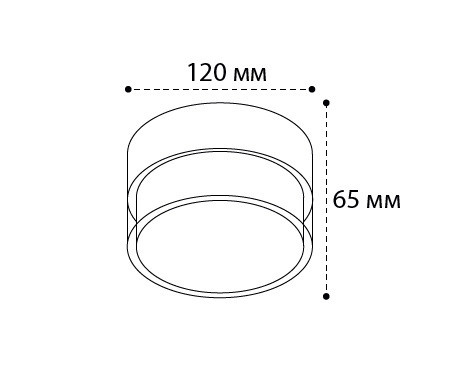 Потолочный светильник Italline IT06-6043 black 3000K