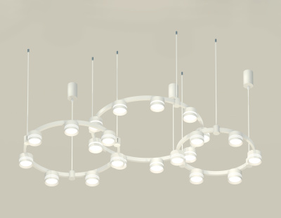 Комплект подвесного светильника Techno Ring с акрилом Ambrella light XR92082210