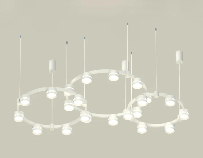 Комплект подвесного светильника Techno Ring с акрилом Ambrella light XR92082210