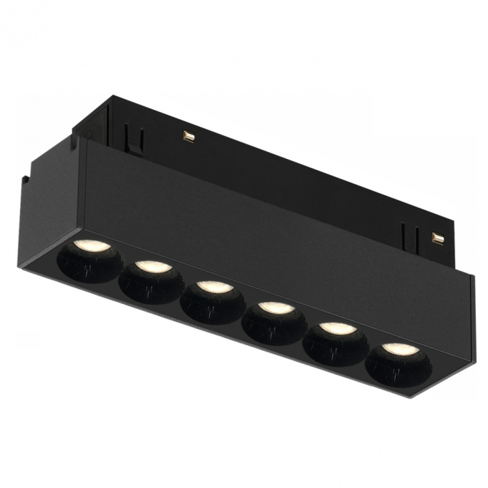 Светильник трековый магнитный iLedex VISION SMART 4822-002-L120-6W-38DG-BK (раб. с Алисой)