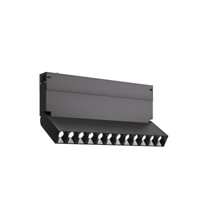 Светильник трековый Черный LED 1*9W 4000K 700Lm Ra&gt;90 34° IP20 L258xW26xH137 220V ST686.446.09