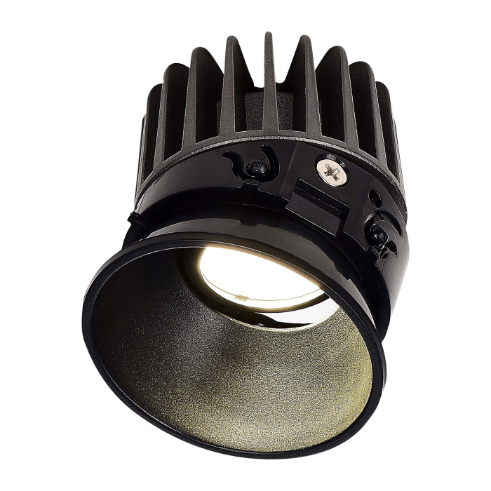 Светодиодный модуль Черный LED 1*12W 3000K 960Lm Ra>90 36°IP20 D69xH85 220-240V(глянец) ST851.438.12