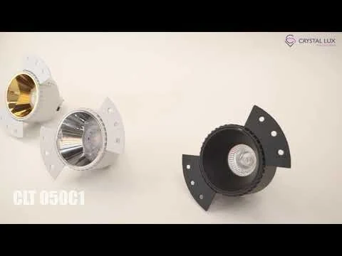 Светильник встраиваемый Crystal Lux CLT 050C1 WH-GO