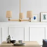 Люстра на штанге ImperiumLoft Stavra Jorgenson Beige/Light Wood 203577-26