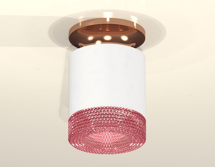 Комплект накладного светильника с композитным хрусталем Ambrella light XS7401143