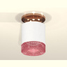 Комплект накладного светильника с композитным хрусталем Ambrella light XS7401143