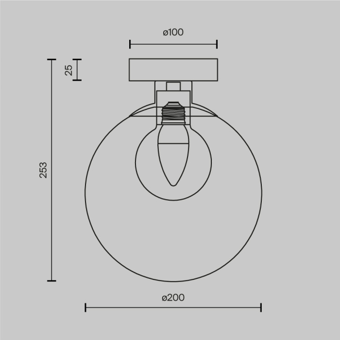 Бра Maytoni Basic form MOD521WL-01G3