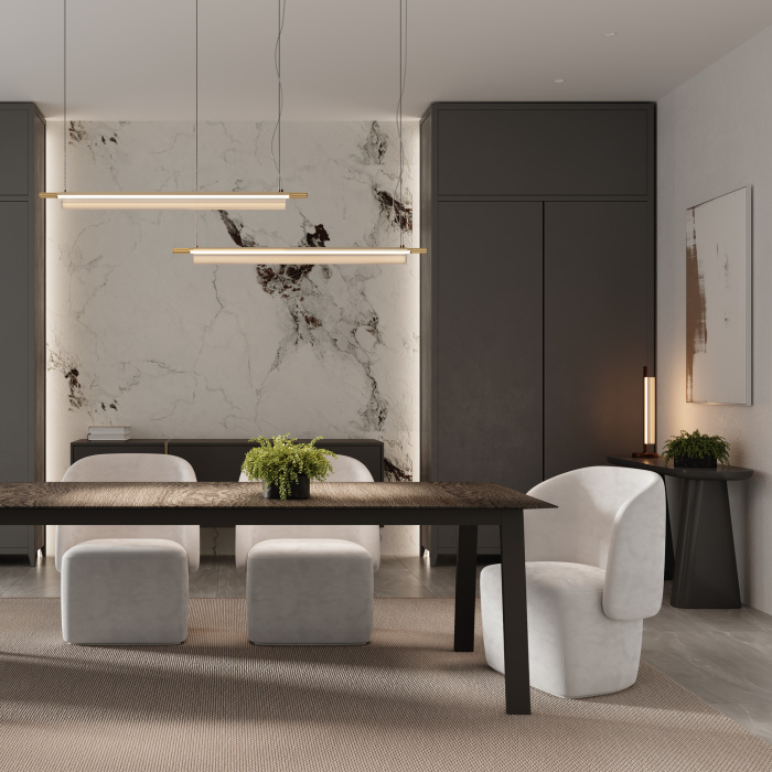 Линейный светильник Maytoni Loom MOD258PL-L20BS3K