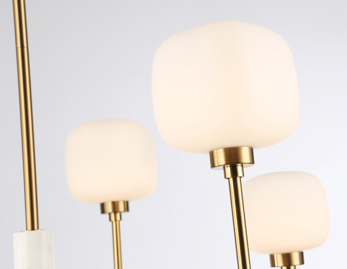 Люстра на штанге с мрамором AMBRELLA light LH53015