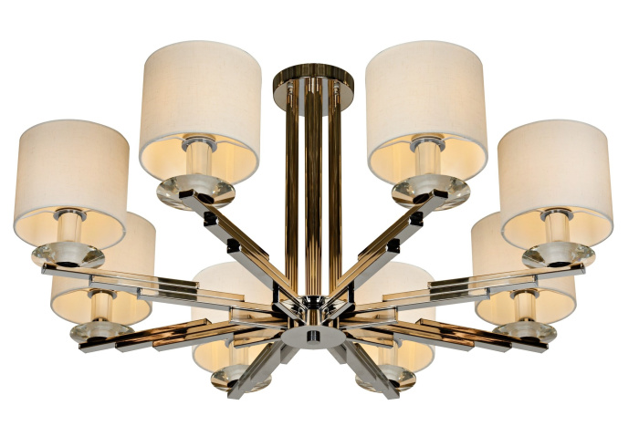 Потолочная люстра iLamp City DJ0608 Хром