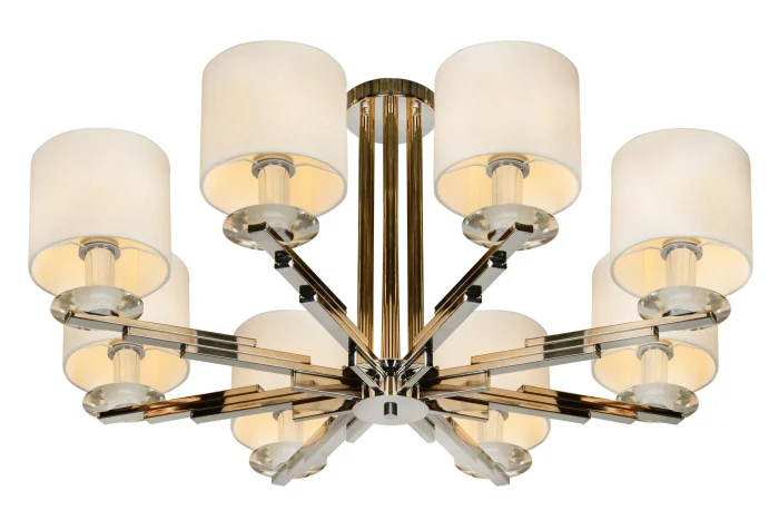 Потолочная люстра iLamp City DJ0608 Хром