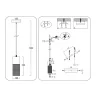 Светильник подвесной AMBRELLA light TR8500