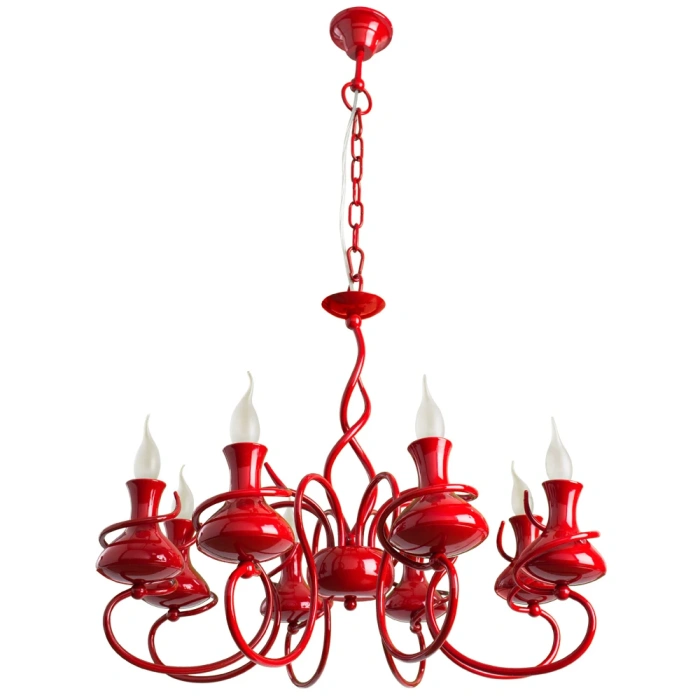 Люстра подвесная Arte Lamp VASO A6819LM-8RD