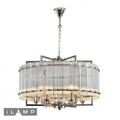 Подвесной светильник iLamp SILVERSTONE P9503-6 NICKEL