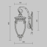 Светильник настенный Maytoni Fleur O414WL-01BZ