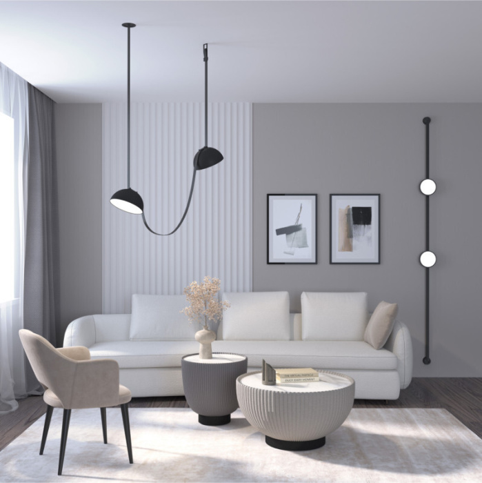 Светильник на шине Denkirs BELTY FLOW DK5567-BK