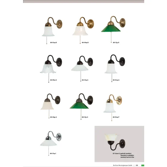 Бра Berliner Messinglampen A8-09aeA