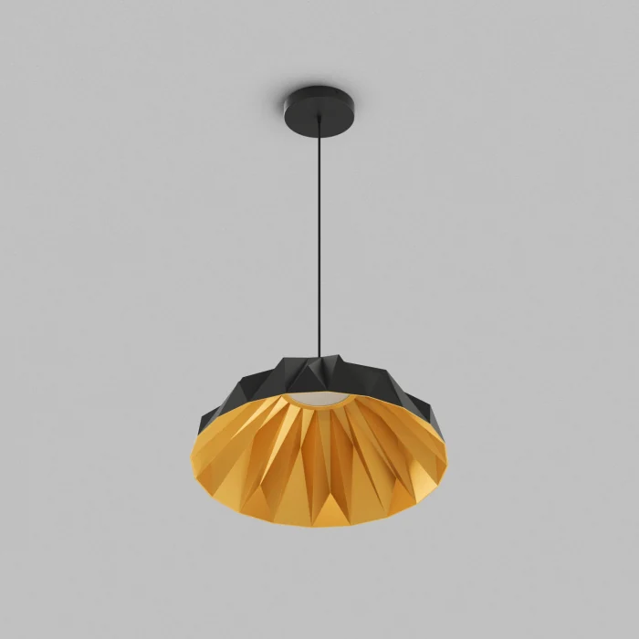 Подвесной светильник Denkirs Origami DK6655-BK+SG