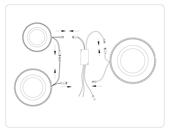 Потолочный светодиодный светильник с пультом Ambrella light FA8867