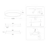 Потолочный светодиодный светильник Ambrella light FV5519