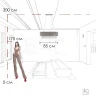 Подвесная люстра Loft it Opera 10406/850L