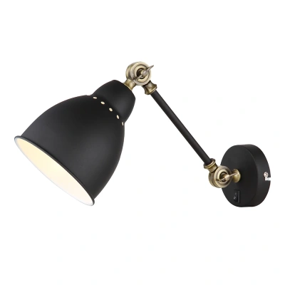 Настенный светильник Arte Lamp Braccio A2054AP-1BK