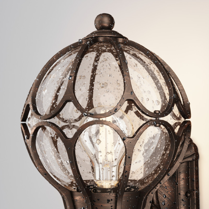 Уличный настенный светильник Maytoni VIA O024WL-01G