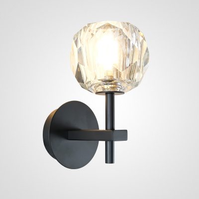 Бра Boule de Cristal Single Sconce Black ImperiumLoft