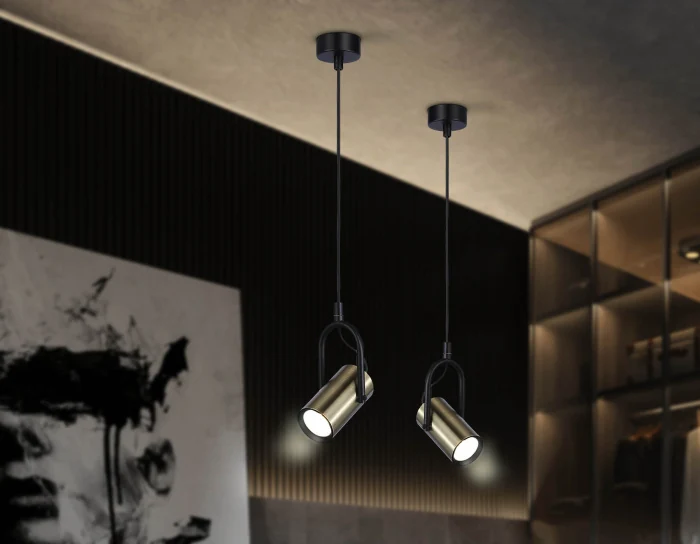 Светильник подвесной поворотный со сменной лампой GU10 Ambrella light TA13198