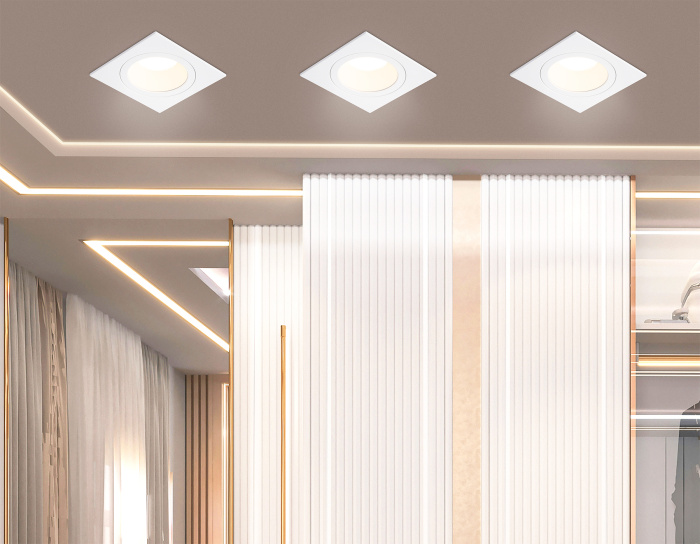 Встраиваемый точечный светильник GU5.3 TECHNO SPOT AMBRELLA LIGHT TN102826